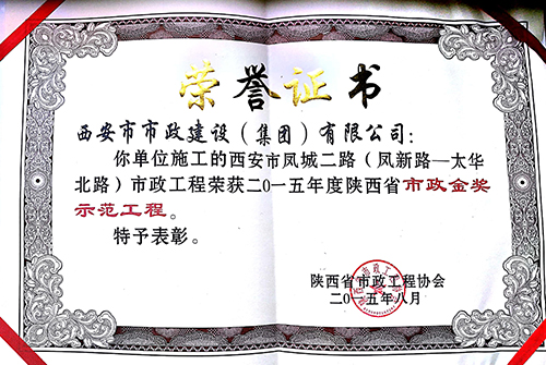 凤新路~太华路-asiagame杯树模工程